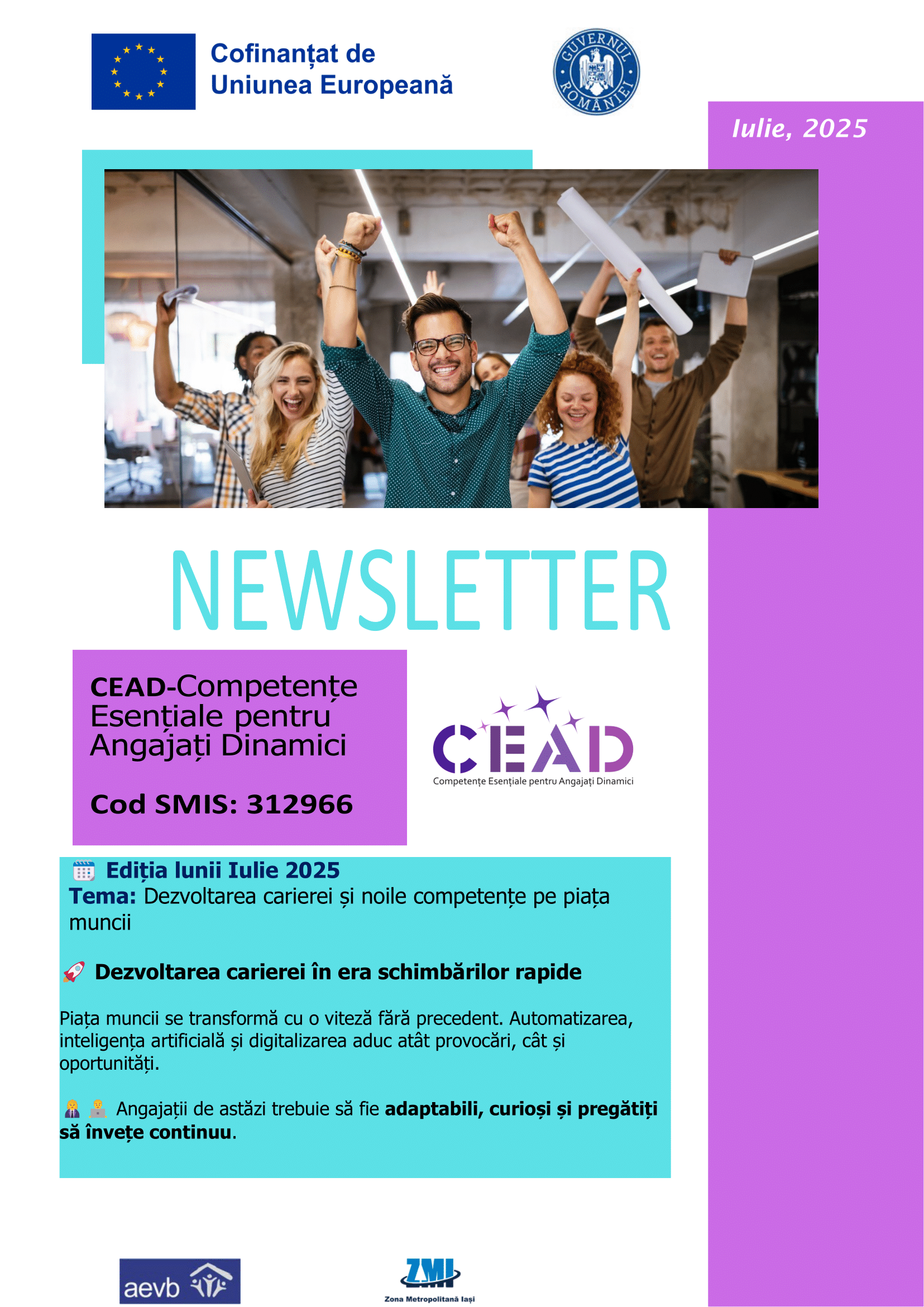 Newsletter Iulie 2025 - Page 1